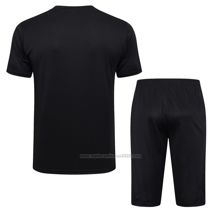 Chandal del Paris Saint-Germain Jordan Manga Corta 2023-2024 Negro - Pantalon Corto